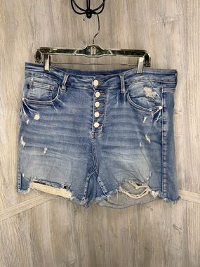 Judy Blue Button Fly Denim Shorts